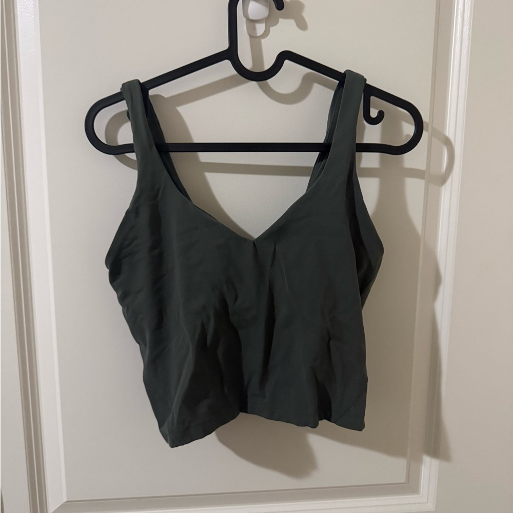 Olivie Green Lululemon Align Tank